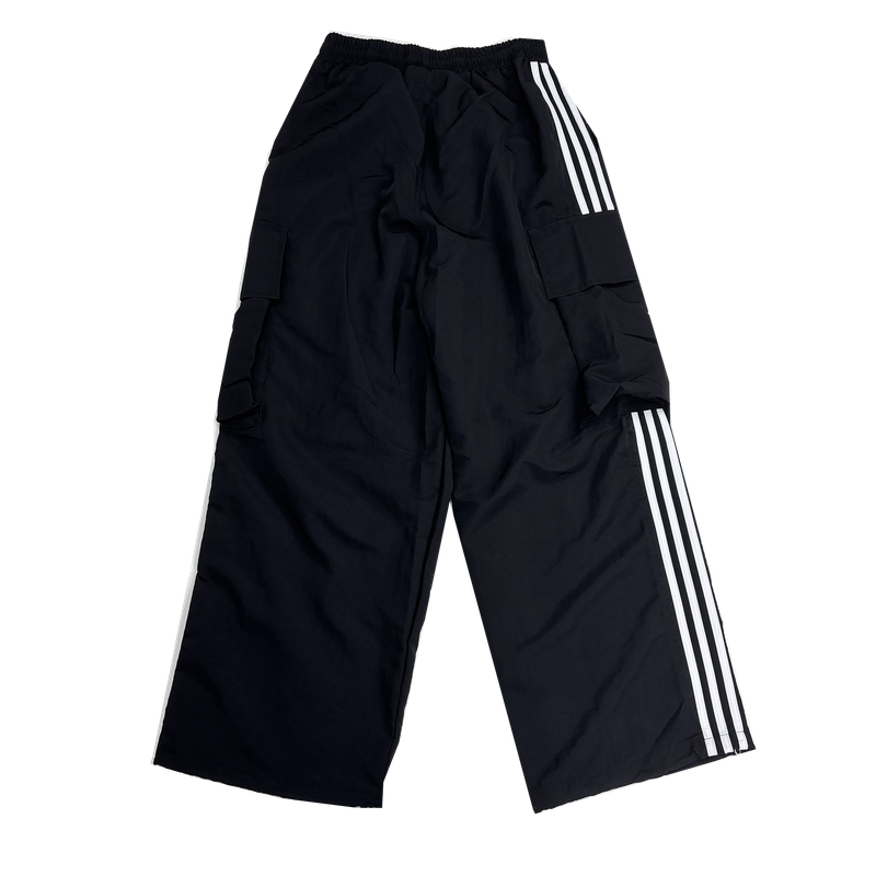 nylon track cargo pants