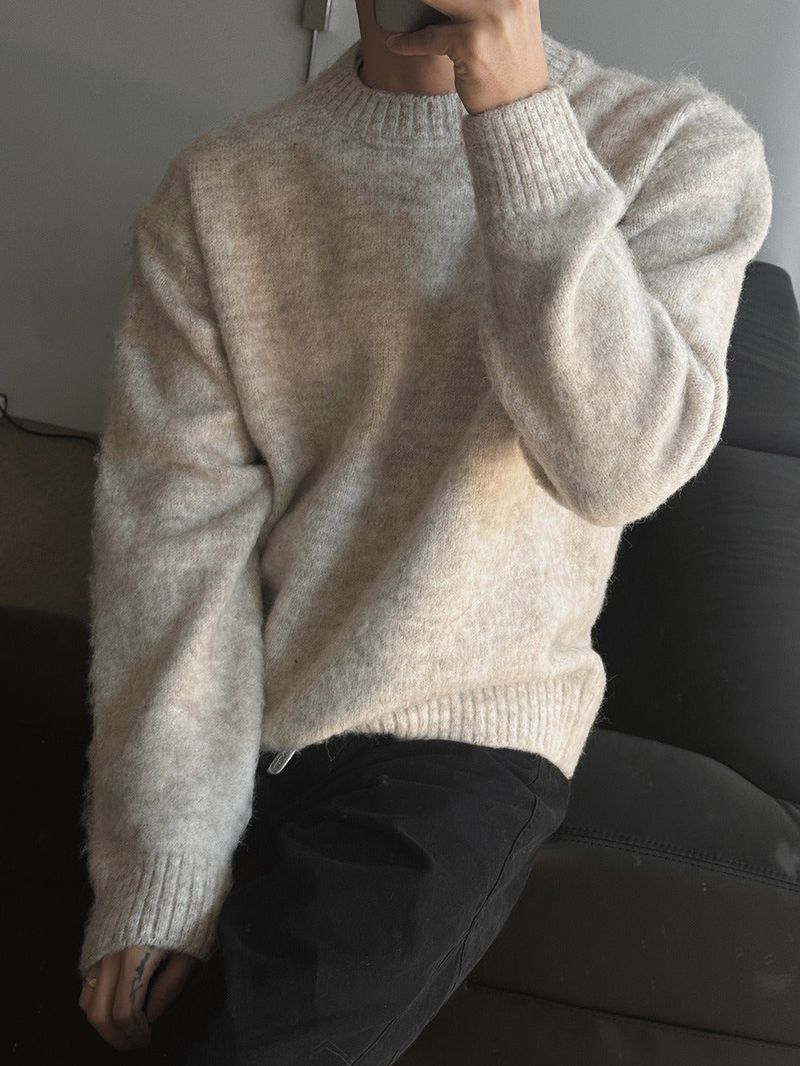 ASCLO Ange Hairy Knit (4color)