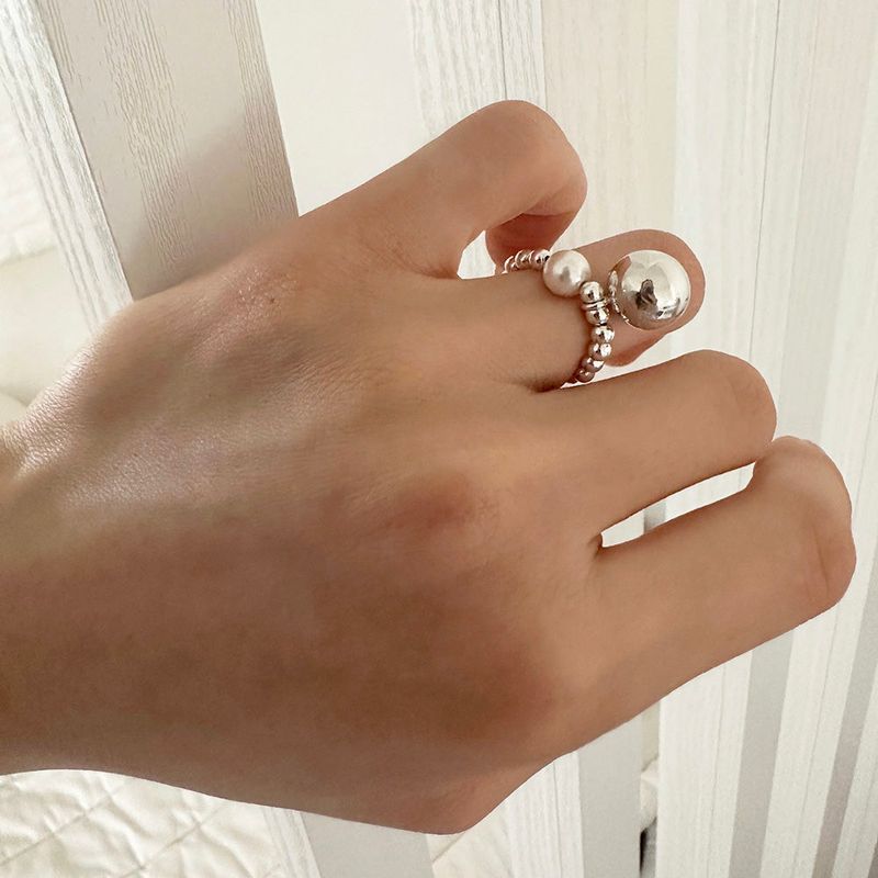 MOSXE（モスクス）の「[925silver] Big ball ring（Accessories）」
