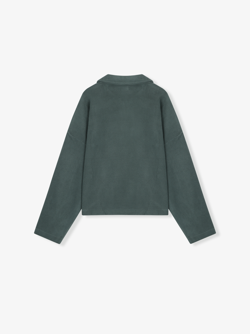 OVERSIZED PRINTED FLEECE