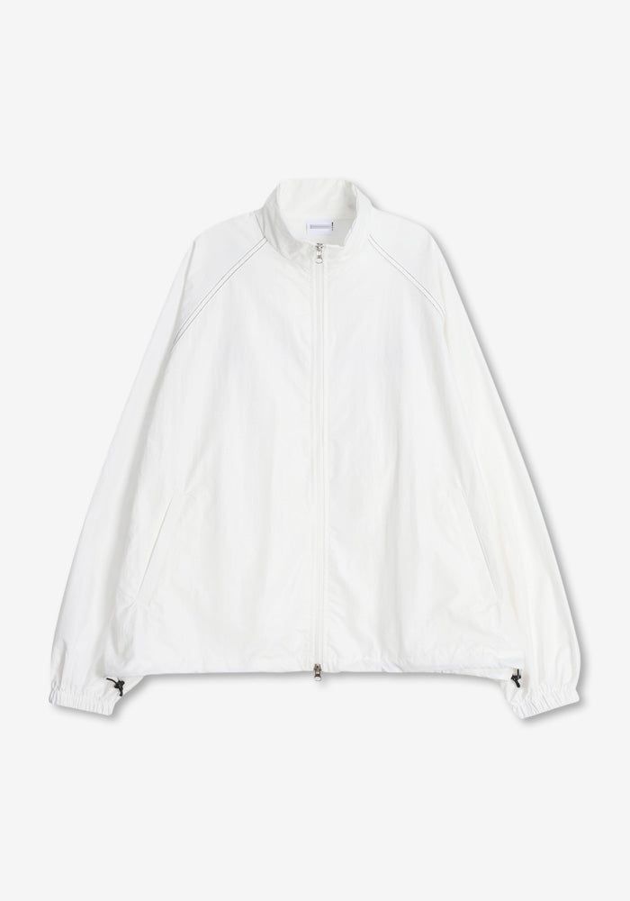 HM SAINT Glossy Nylon Jacket Windbreaker