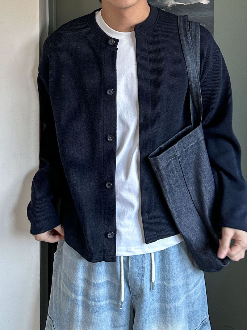  Evell Knitted Round Cardigan