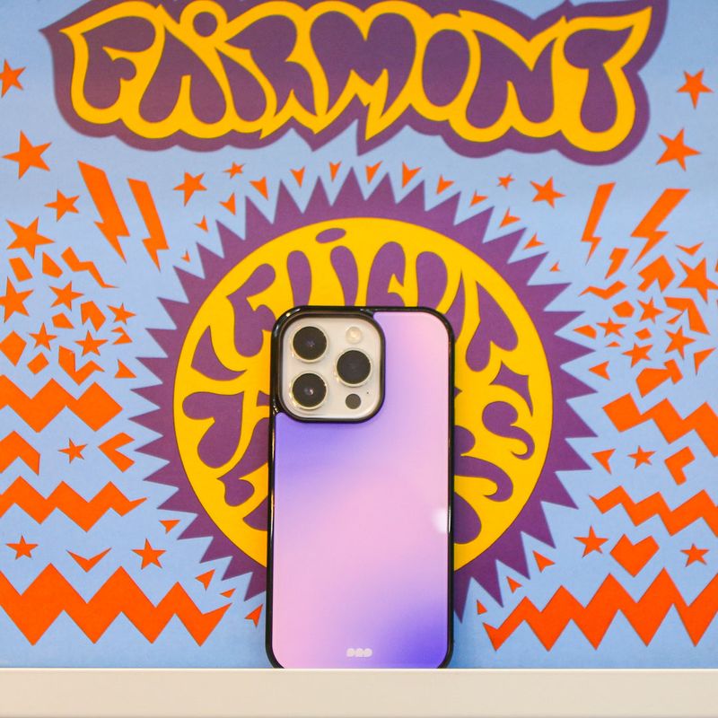 【MADE】 Gradient glass bumper case