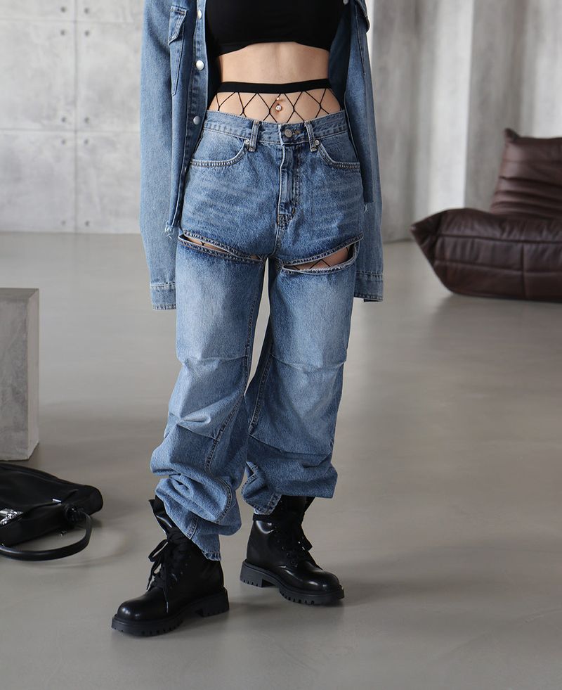 Bart Shirt Pad Jean Jacket