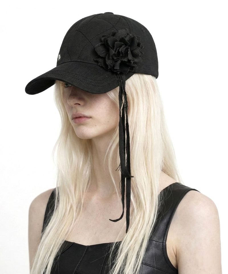 AND A ASH(アンダッシュ)の「26SS★ Stitch line corsage ball cap(Hats)」
