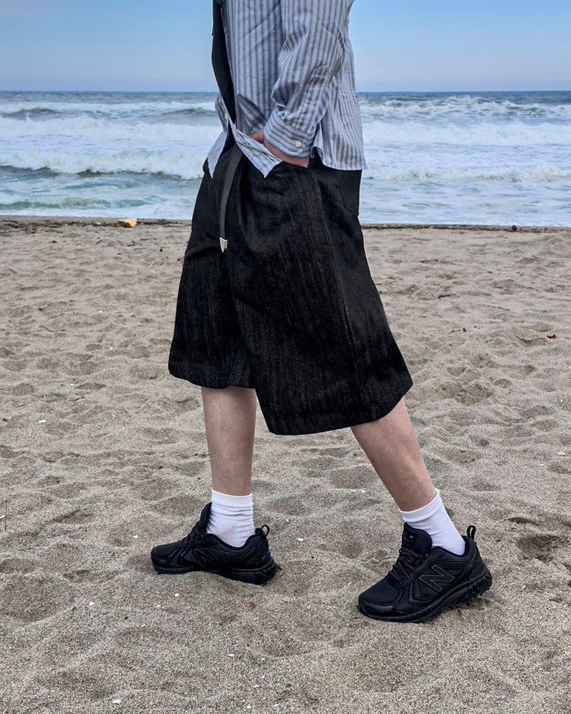 Rush Bermuda Raw Denim Pants