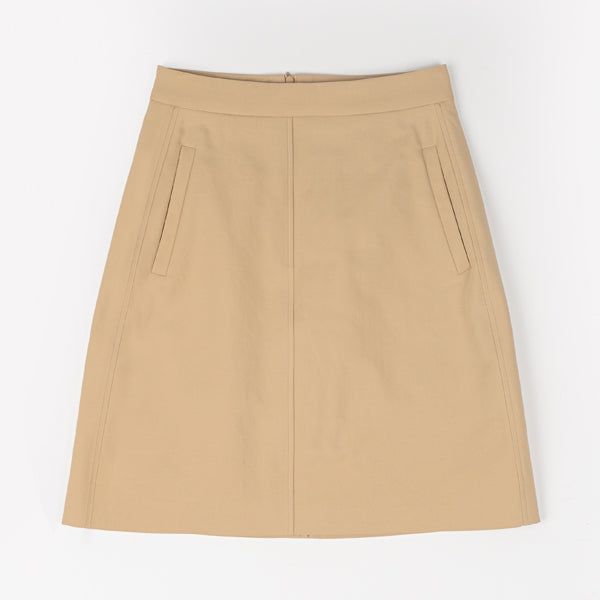 Cotton half skirt
