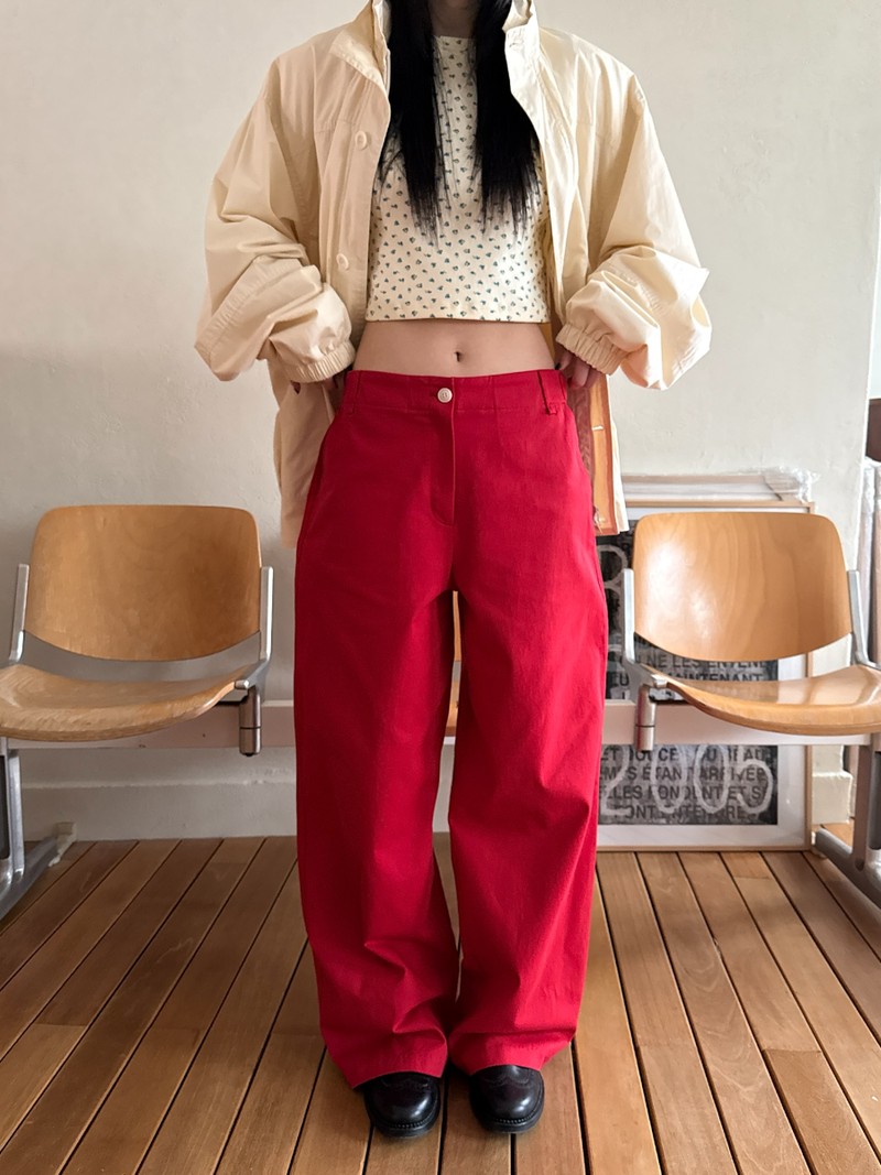 pop cotton pants