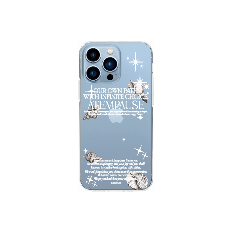 The clam 's comin down Phone Case