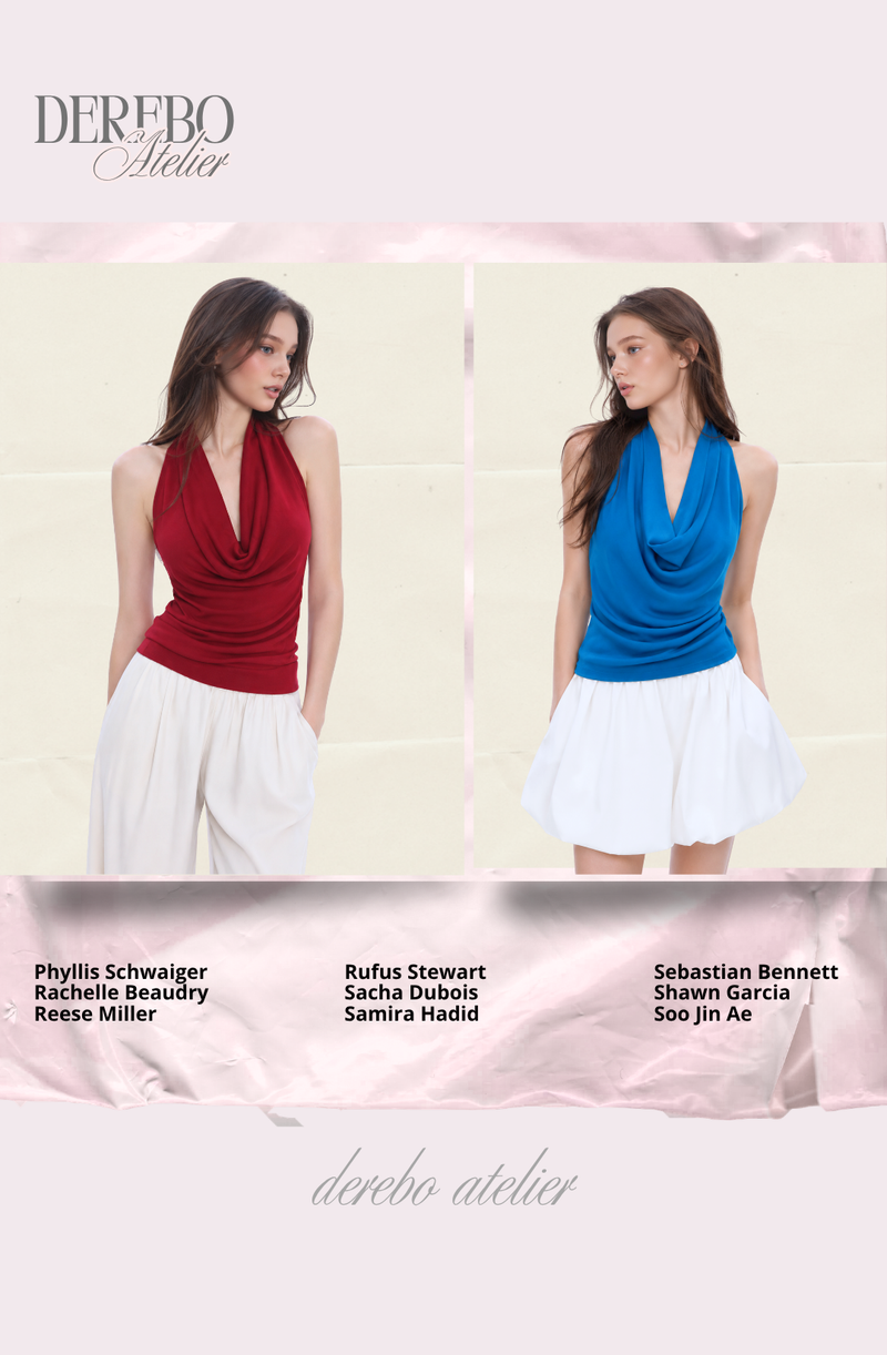 muse soft halter sleeveless top