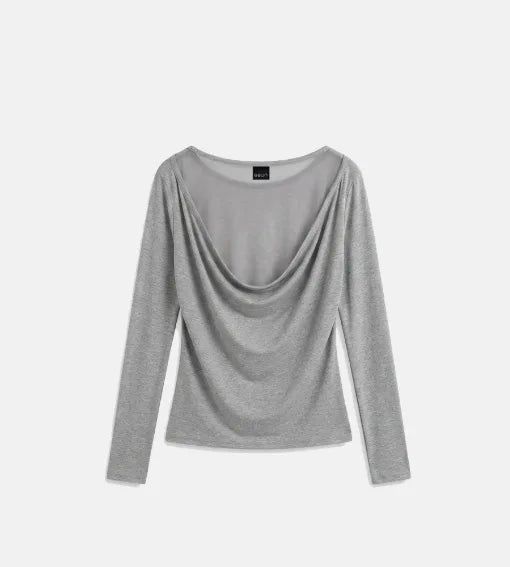 26FW★ [ EEUN MADE ] Drape Back Top