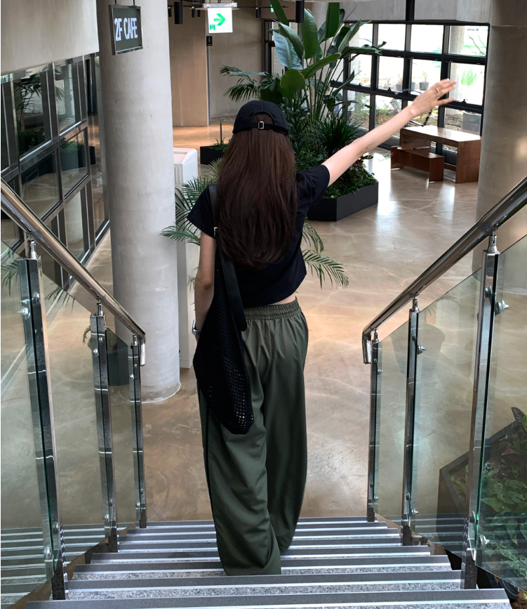 Kep Track Nylon Wide Pants / 3 colors