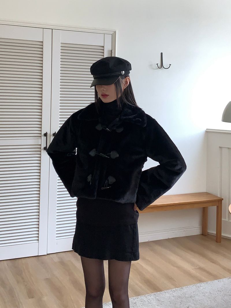 [MADE] Pairing mink fur tteokbokki quilted jacket