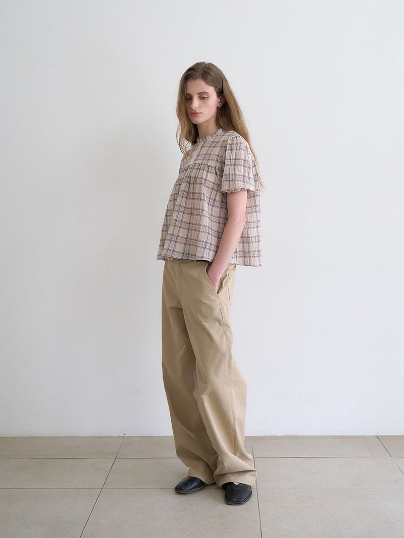 Susan blouse (Check)
