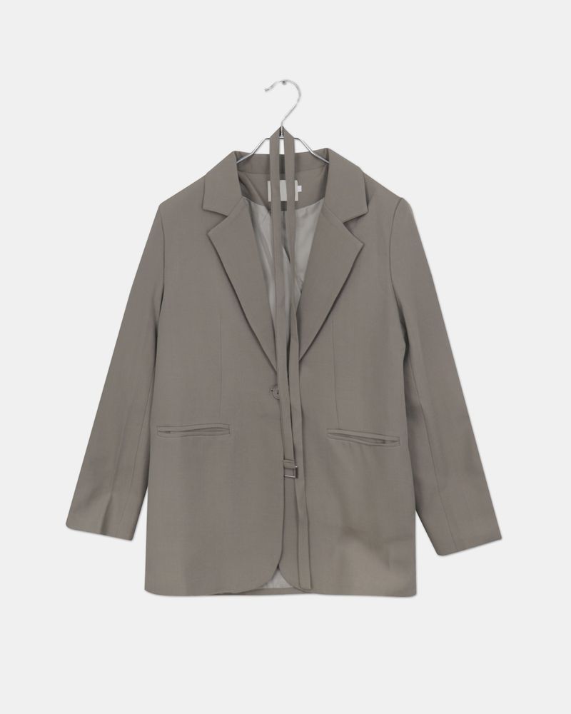 Visi lapel Collar Oversized Blazer Jacket