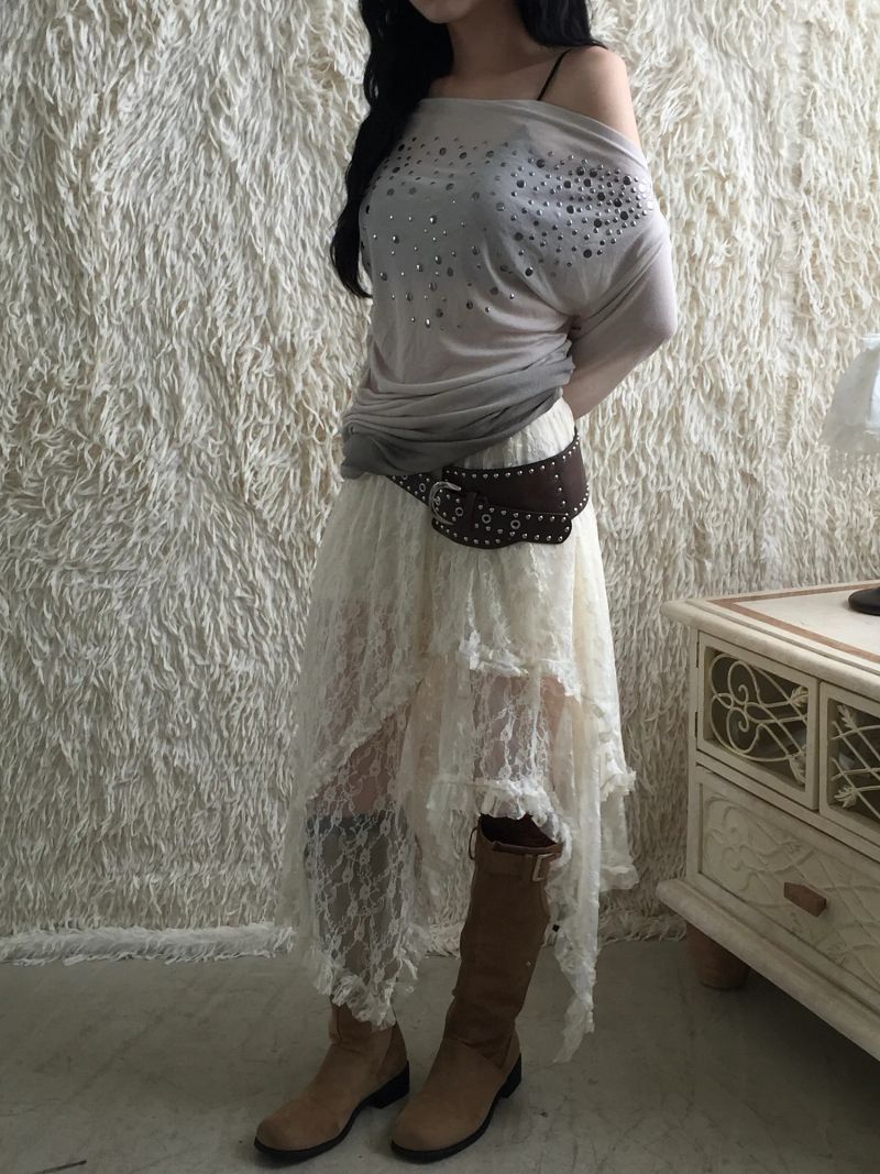 Vintage Stud Drape T