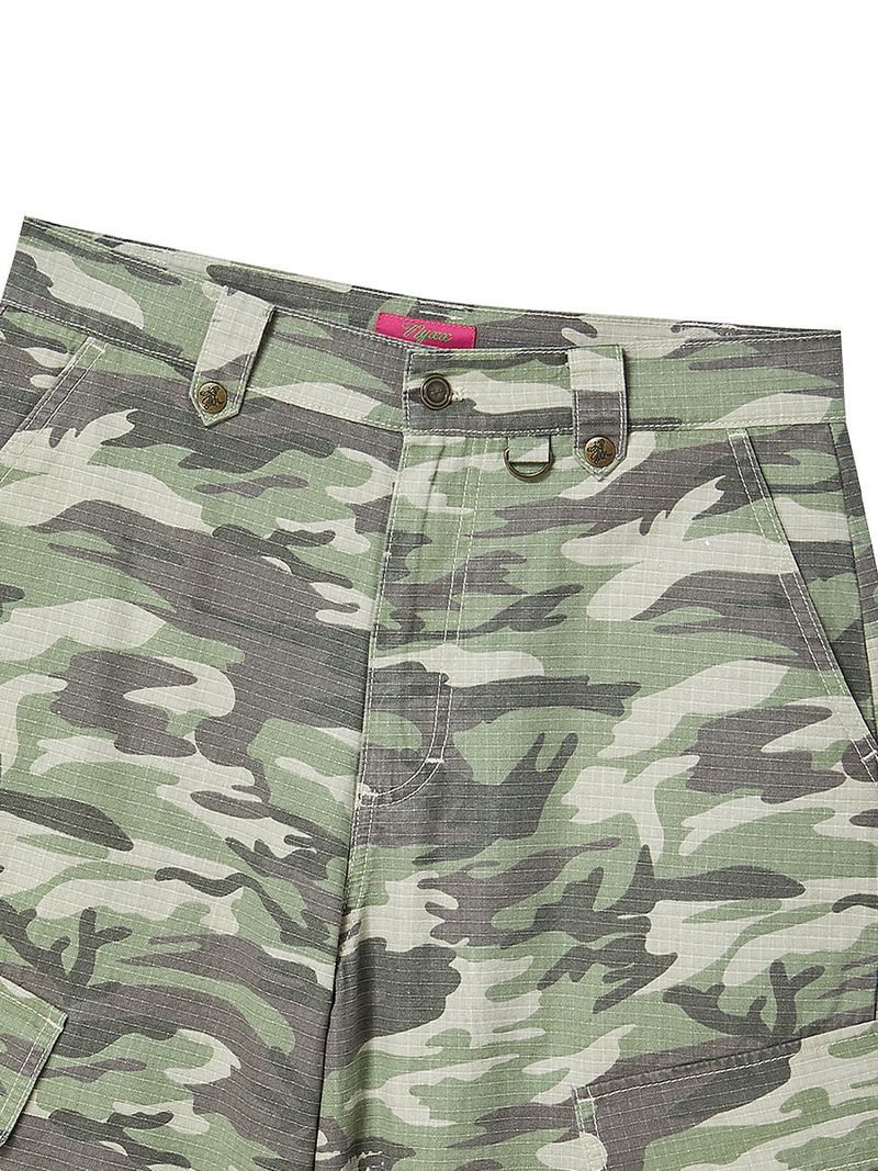 PATTERN CARGO HALF PANTS (CAMO)