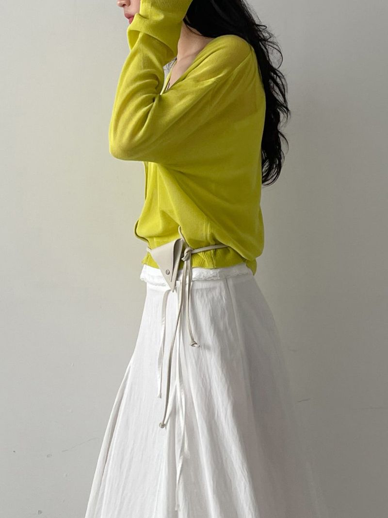 Triangle Leather Strap Belt