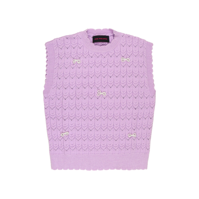 MINI WAVE VEST_LAVENDER