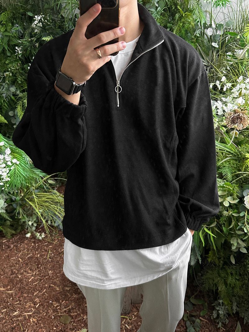 ASCLO(エジュクロ)の「ASCLO O Ring Half Neck Sweat Shirt (3color)(Tops)」