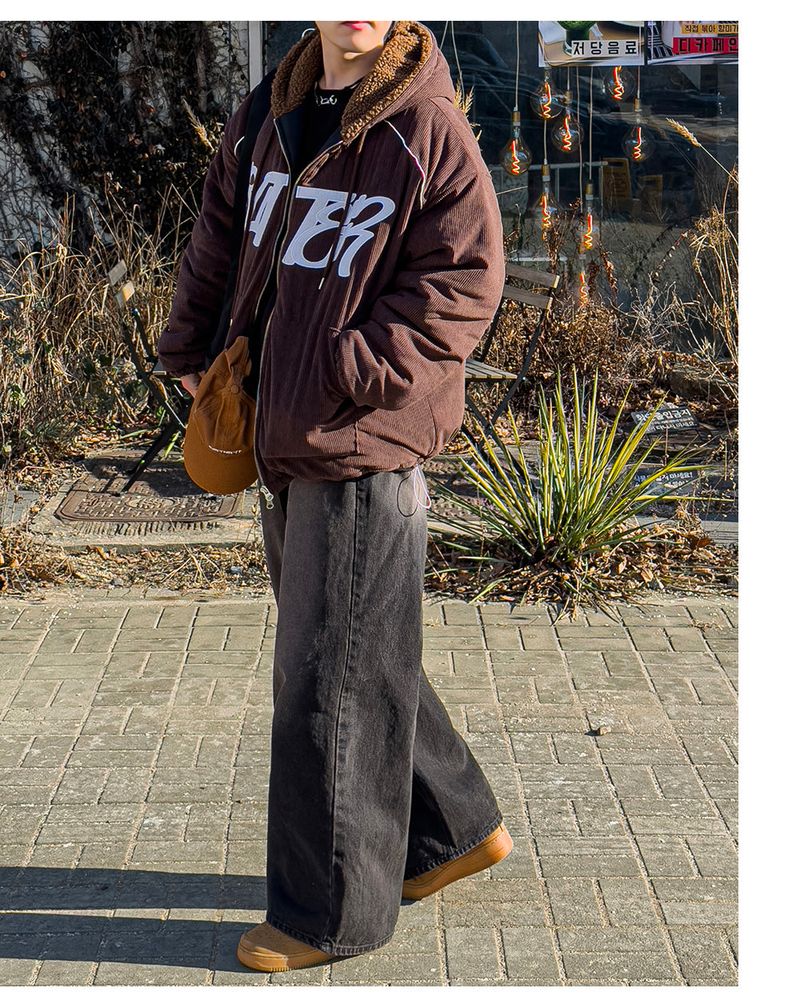 Izek Corduroy Padded Jacket 2C