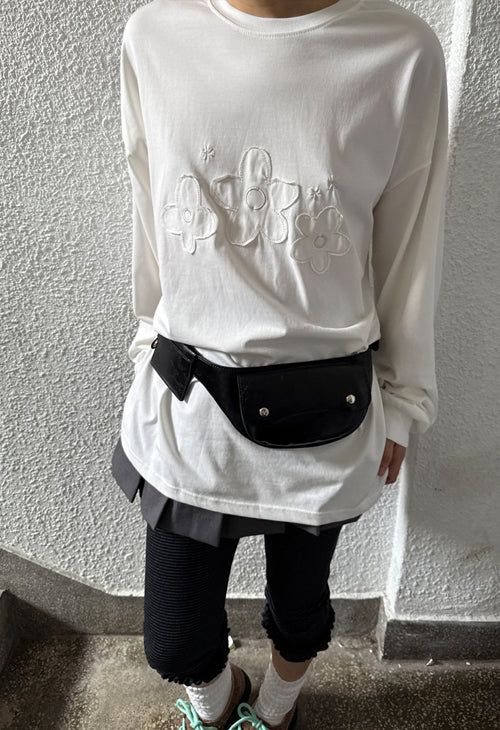 rounded belt bag
