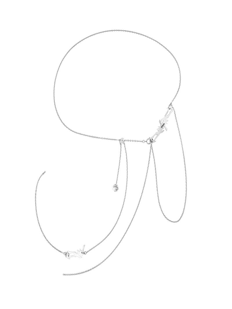 NO.349 [SILVER] CHAIN BELT