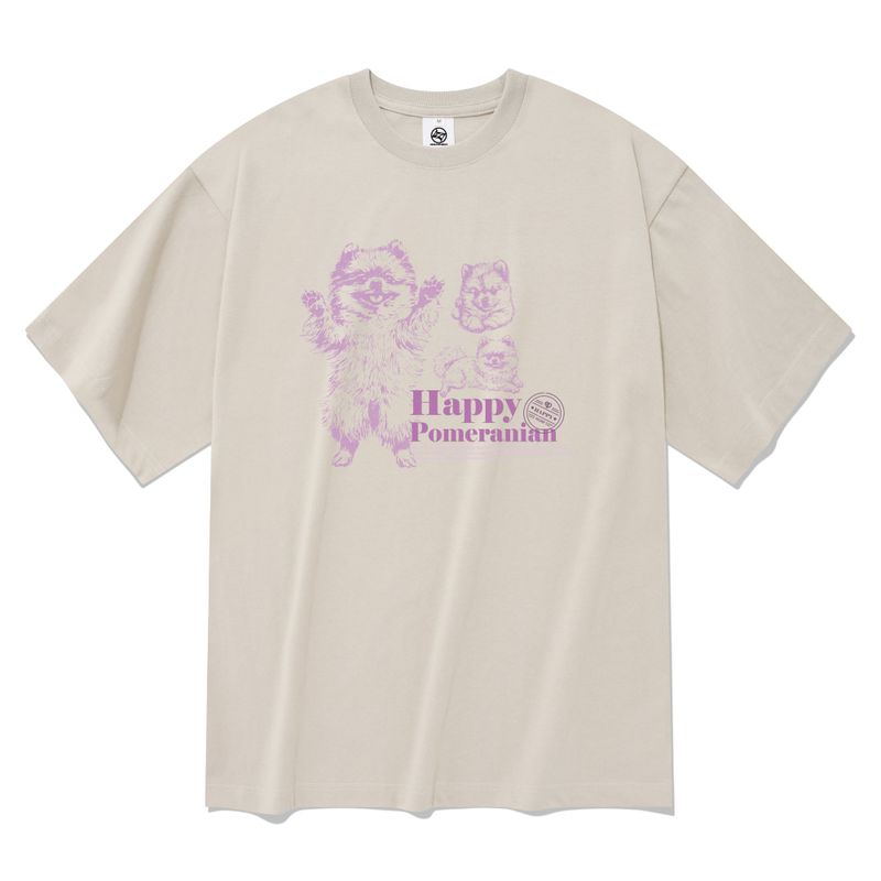 HAPPY POMERANIAN T-SHIRTS