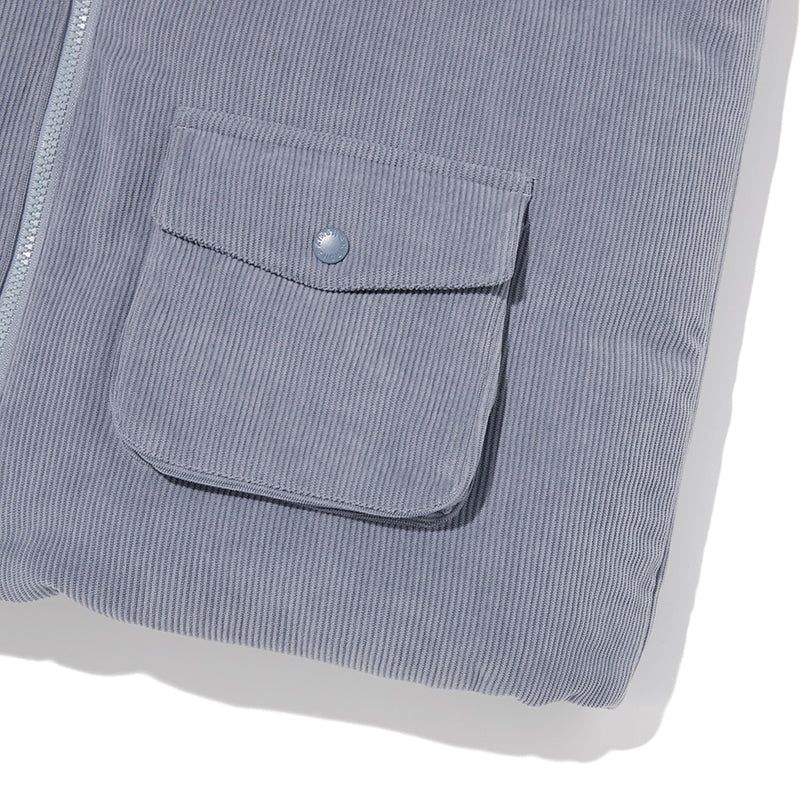 CHERRY REVERSIBLE PADDING VEST [BLUE]