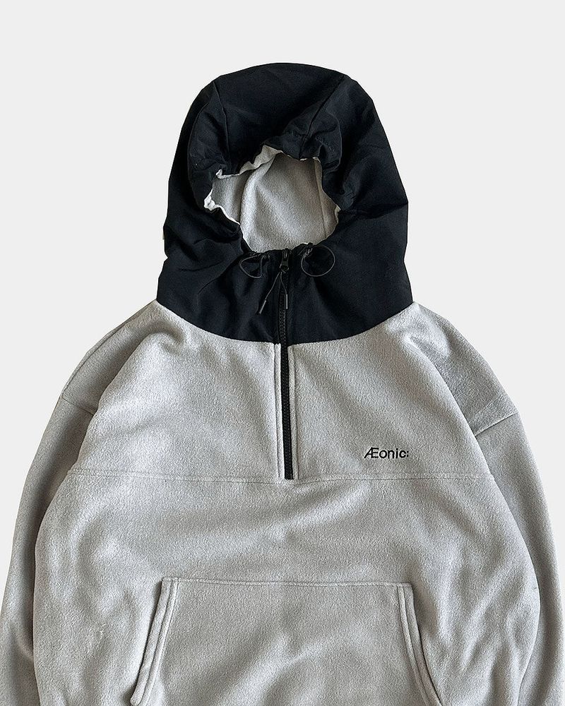 SERNIC Hooded Fleece Warmer Anorak
