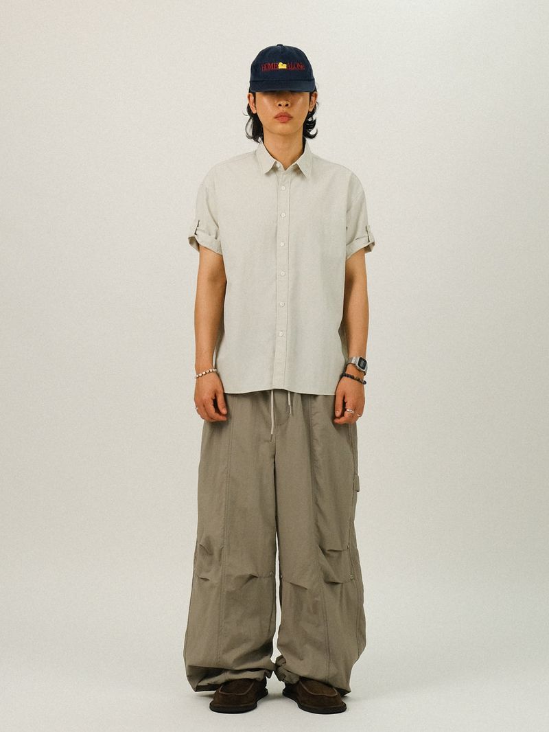 AND Nylon Roll-up Shirts