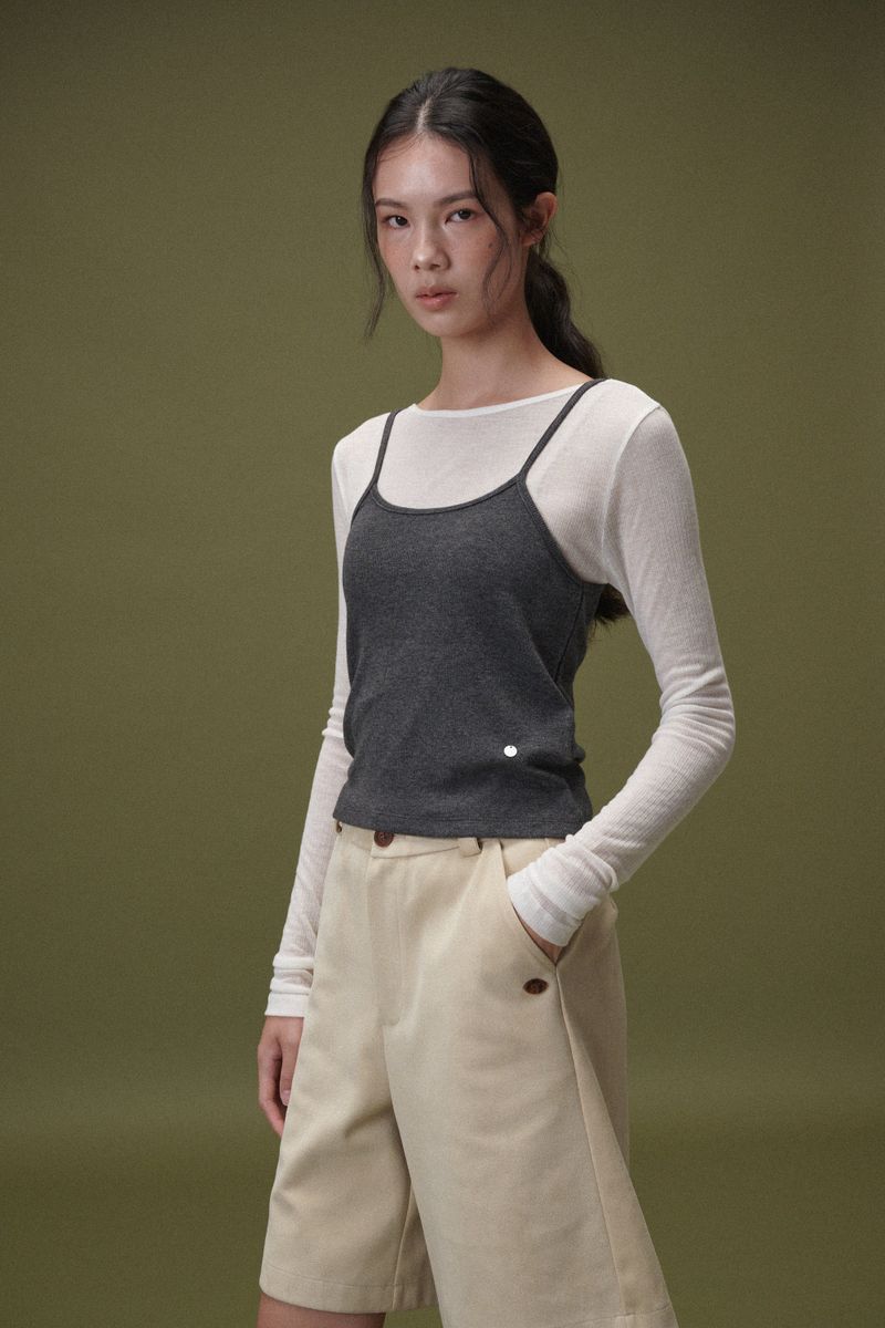  Angora sleeveless (Grey)