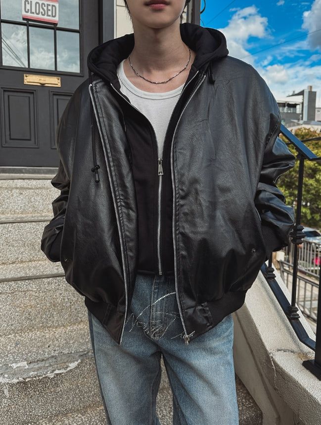 Wiz Hood Layered Double Padding