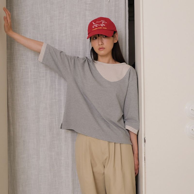 Red Washing Puppy Cap
