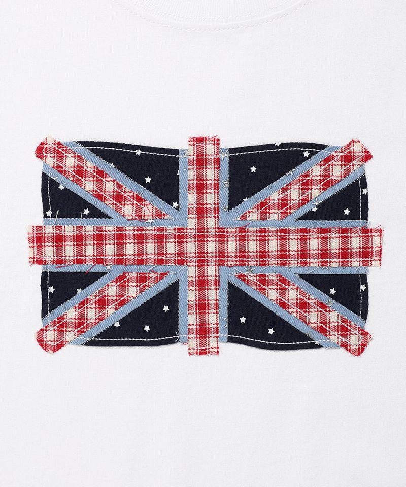 UNION JACK SS TEE WHITE(CV2GMFT517A)