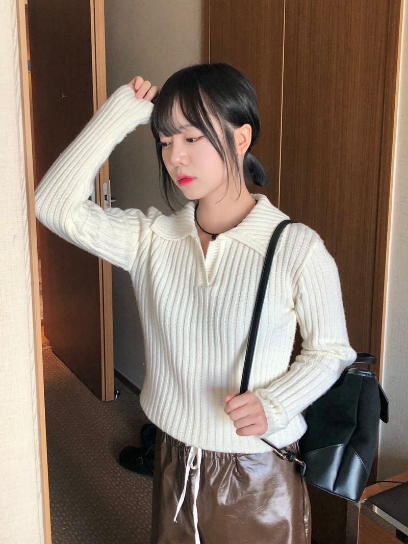 Arco iris（アルコイリス）の「Momo knit （Tops）」