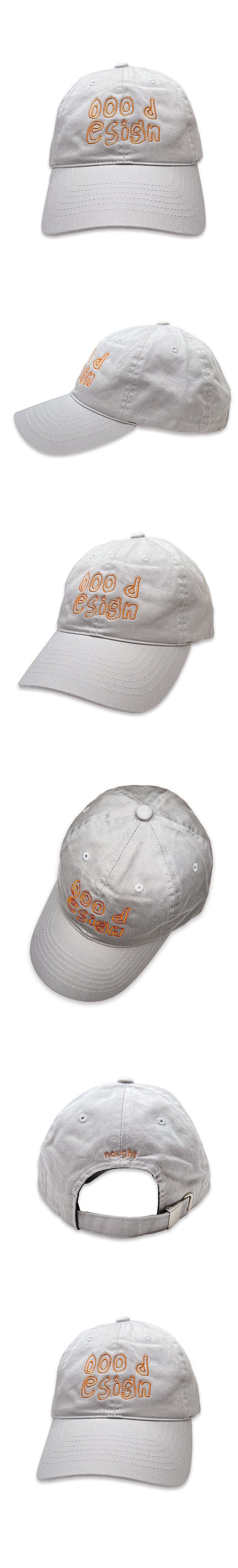 000 Design Ball Cap / Grey