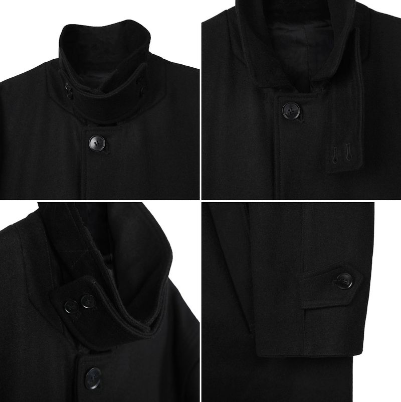 3 TAP Melton Essential Wool Coat (2color)