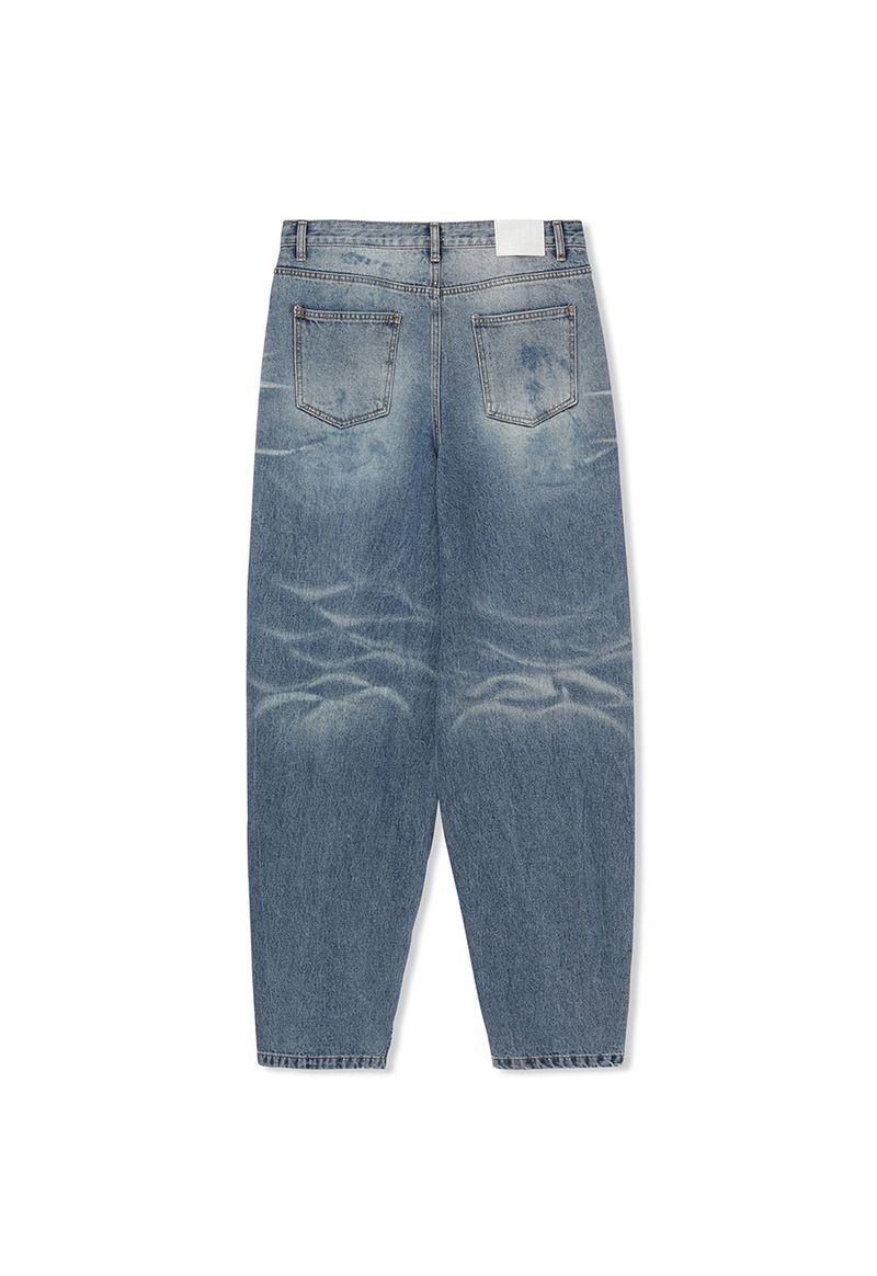 awesome baggy denim pants blue