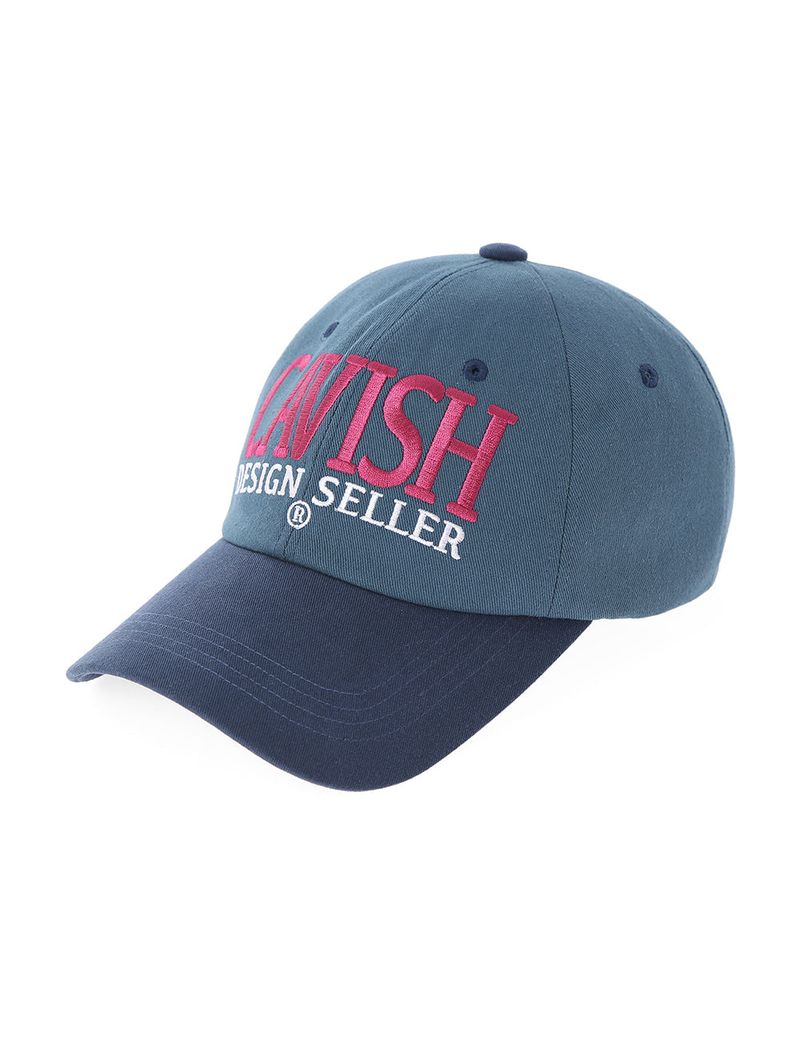 cavish（カビシ）の「SERIF LOGO CAP GREEN(CV2CFUAB25A)（Hats）」