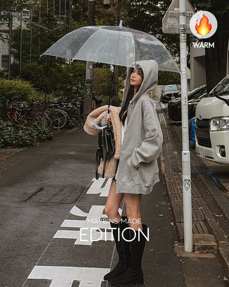 MAYBINS（メイビンス）の「[MADE] サンドフリースラインフードジップアップ（ジャケット/アウター）」