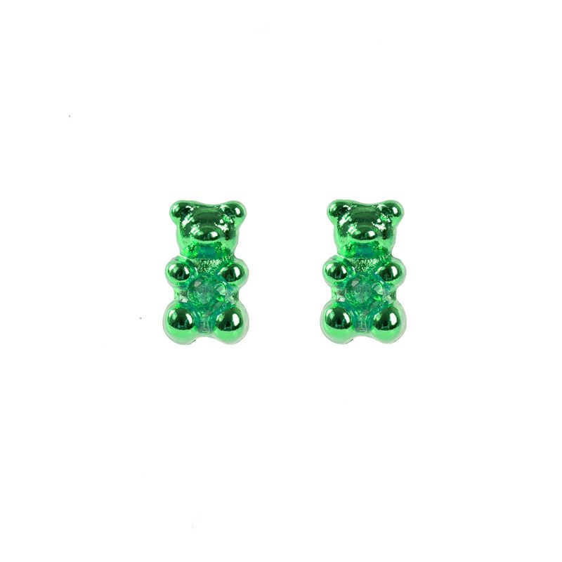 OCCHI DI LUPO(オッキ ディ ルポ)の「Petit Bear Earrings_Green(Accessories)」
