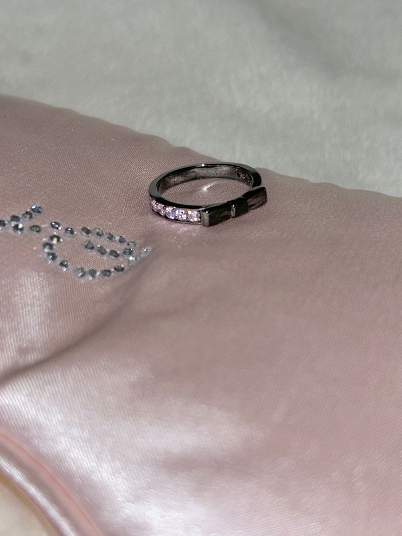 Petit Bow RIng(Plated)