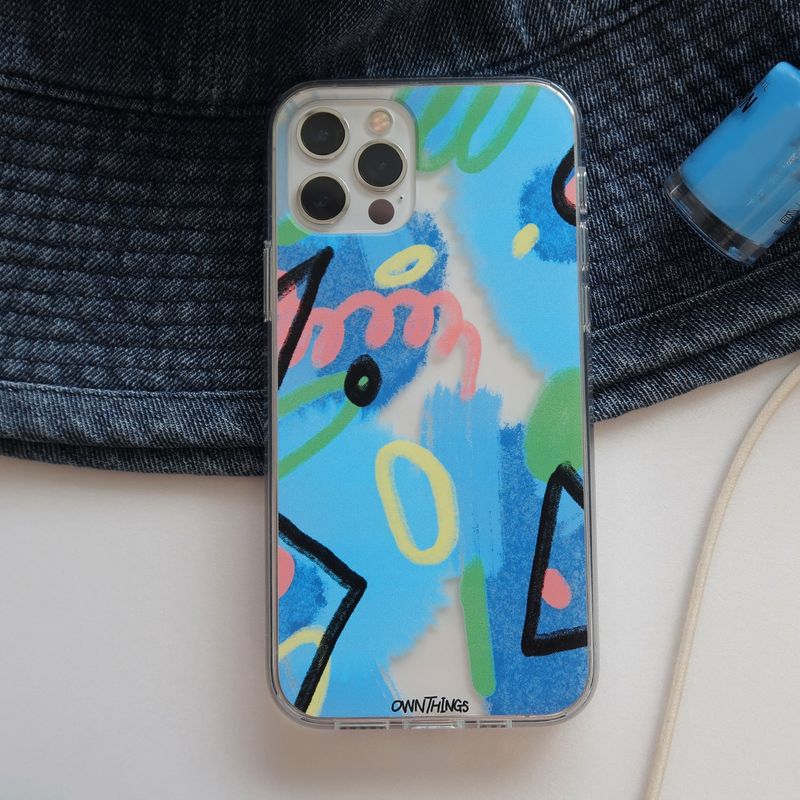 [MADE] WAVE phone case (jelly hard)