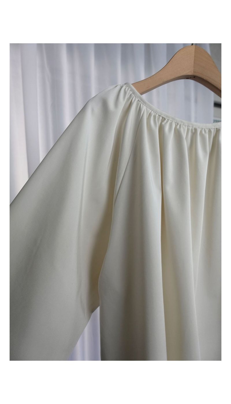 plenty shirring blouse (2C)