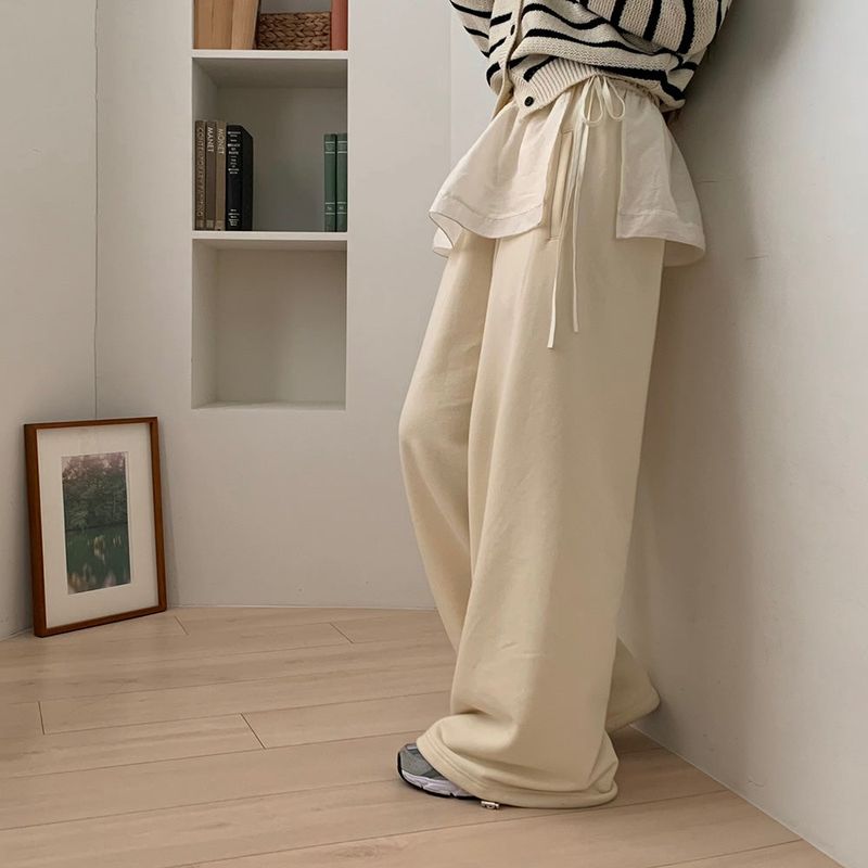 [Bellide made] Newer, two-way wide training pants