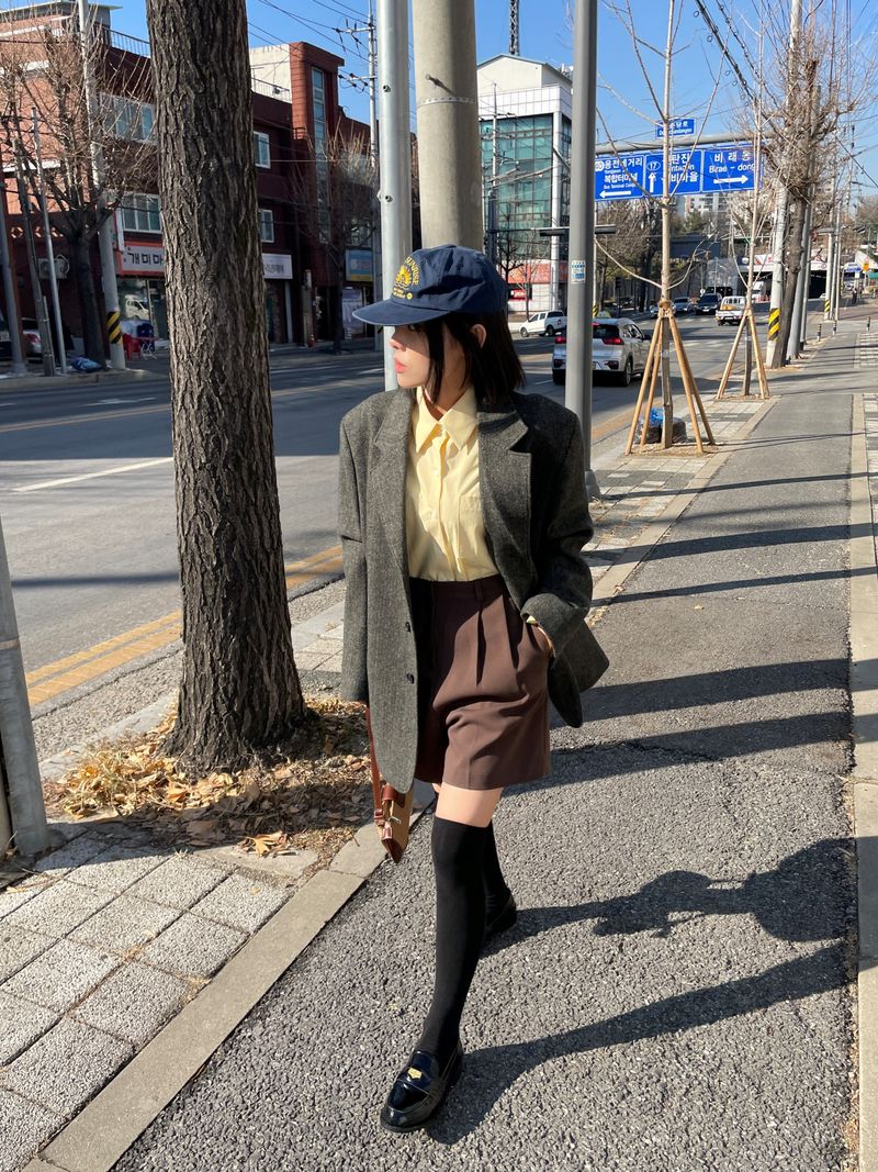 Lema tweed wool blazer