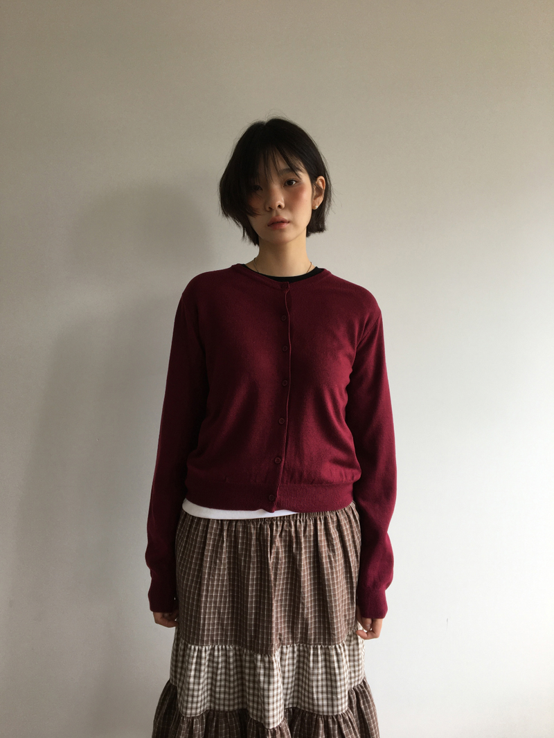 Miji Round Cardigan (5color)