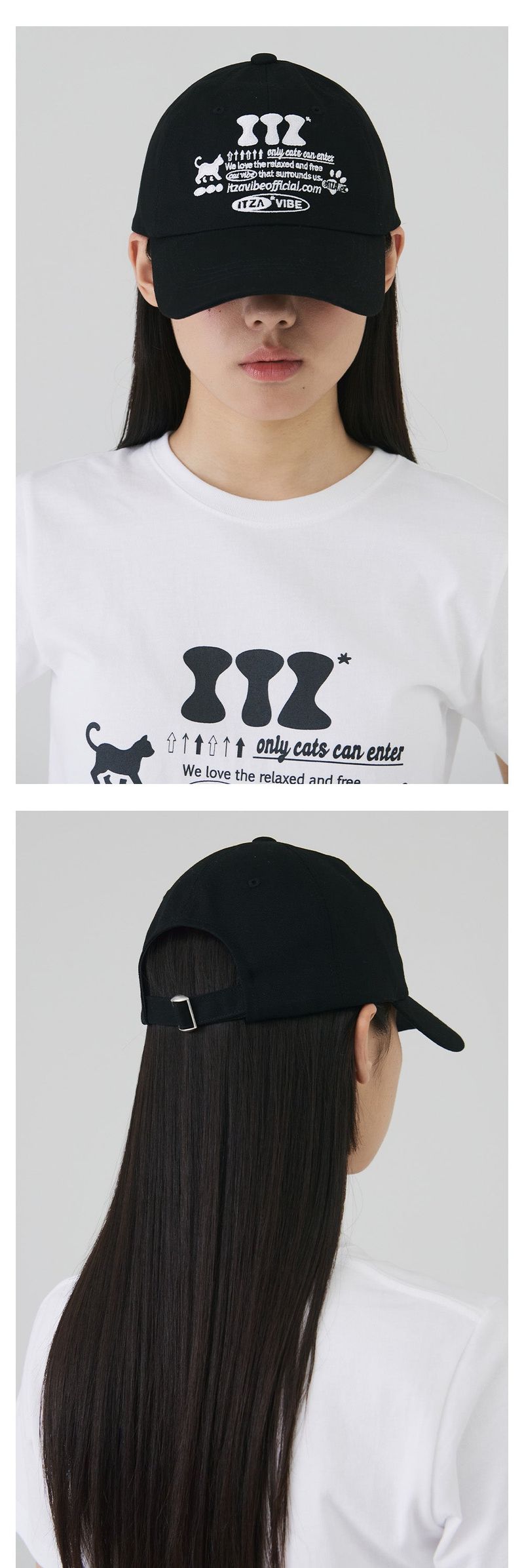 ITZ OFFICIAL LOGO BALL CAP - BLACK