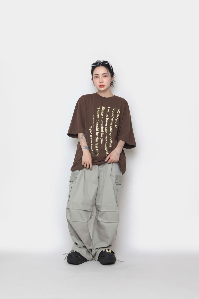 Button Pocket Cargo Pants